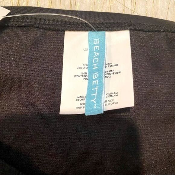 Beach Betty Black Bikini Bottom S - Picture 3 of 3